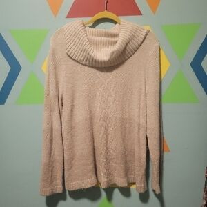CJ Banks Women's Cowl Neck Sweater With Ombre Fade Size 1x